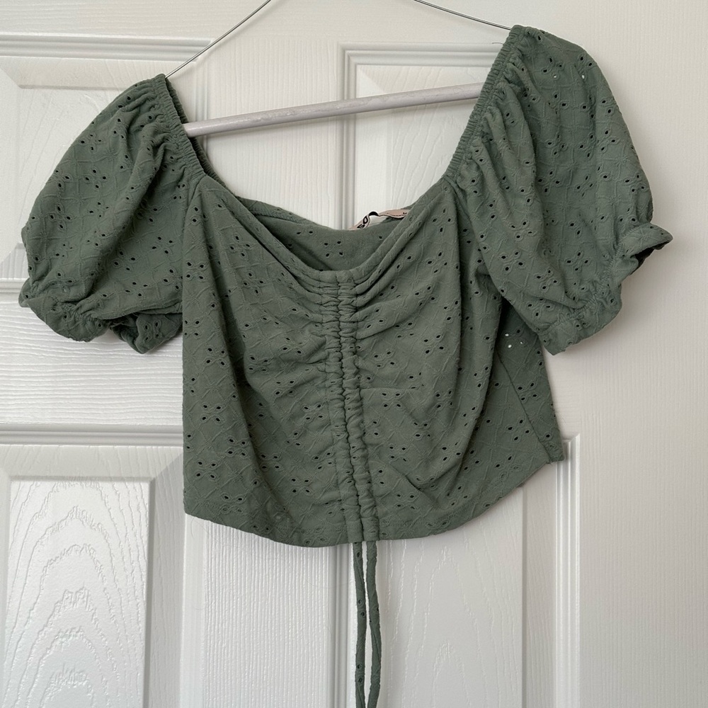 Ruched Balloon Sleeve Top | Balloon Sleeve Top | Puff Sleeve Top | Puffy Sleeve